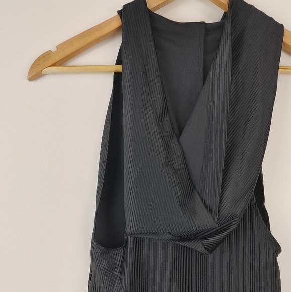 FOREVER 21 | NWT Black Ribbed Hooded Body Suite - Picture 5 of 10